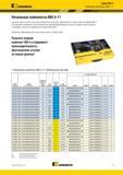 1281 Kennametal Начальные комплекты Mill 4-11 Закажите один из наших начальных комплектов и испытайте эффективность нашей новой платформы Mill 4 Эти компл Каталог KENNAMETAL 2018 Режущий инструмент для обработки отверстий в металлах и сплавах Быстрорежущие метчики и раскатники Сборные фрезы с СРП и твердосплавные Стр. T11