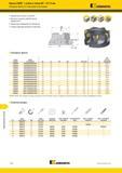 1372 Фрезерование уступов Фрезы KSSM с углом в плане 90° IC 12 мм Насадные фрезы со сменными пластинами Kennametal Обработка уступов с углом 90° Высокое к Каталог KENNAMETAL 2018 Режущий инструмент для обработки отверстий в металлах и сплавах Быстрорежущие метчики и раскатники Сборные фрезы с СРП и твердосплавные Стр. T102