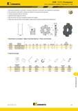 1435 Kennametal KSSM IC 12 Регулируемые Тип A, крепление на оправке Пластины IC 12 мм Быстрая регулировка и настройка с помощью уникального кулачкового ре Каталог KENNAMETAL 2018 Режущий инструмент для обработки отверстий в металлах и сплавах Быстрорежущие метчики и раскатники Сборные фрезы с СРП и твердосплавные Стр. U41