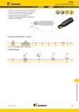1551 Kennametal 5505VX Фрезы со сферическим концом Черновое и получистовое профильное фрезерование Пластина с криволинейной кромкой обеспечивает возможнос Каталог KENNAMETAL 2018 Режущий инструмент для обработки отверстий в металлах и сплавах Быстрорежущие метчики и раскатники Сборные фрезы с СРП и твердосплавные Стр. V103