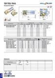 507 TEF/TES-TN18 MILL RUSH Кукурузная фреза S: 90° Рис 2 Обозначение в Число пластин Размеры (мм) Каналы СОЖ Рис Пластина DC DCONMS OAL LH APMX TEF D Каталог TAEGUTEC 2020 Вращающийся режущий и вспомогательный инструмент по металлу Твердосплавные пластины Сборные фрезы с СМП Монолитные фрезы и сверла Инструментальные патроны Стр. E194