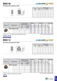 558 BNGX 09 ceramicsfeed Пластина для высоких подач X co z ’ CL- 'S: s> Габарит Разме ры (мм) INSL IC S APMX 09 12 9 5 1 5 Пластина Обозначение Реком Каталог TAEGUTEC 2020 Вращающийся режущий и вспомогательный инструмент по металлу Твердосплавные пластины Сборные фрезы с СМП Монолитные фрезы и сверла Инструментальные патроны Стр. E245