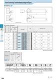 438 Face Grooving Toolholders (Integral Type) Right-hand shown Toolholder Dimensions Edge Width W (mm) Shank Size (mm) Max depth of cut (mm) Face Gro Каталог KYOCERA 2016 Металлорежущий станочный инструмент Сменные режущие пластины Токарные резцы Расточные державки Фрезы с СРП и твердосплавные Сборные сверла Стр. G82