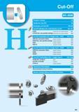 465 Cut-Off r Product Lineup H2 4 Guide for Cut-Off L H3 r Summary of Cut-Off h H4 H5 Cut-Off Toolholders (for small diameter cut-off) H6 H11 A KTKF Каталог KYOCERA 2016 Металлорежущий станочный инструмент Сменные режущие пластины Токарные резцы Расточные державки Фрезы с СРП и твердосплавные Сборные сверла Стр. H1
