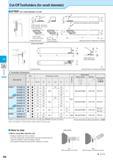 472 Cut-off Cut-Off Toolholders (for small diameter) KTKF (For small diameter cut-off) H Toolholder Dimensions Description Обозначение инструмента дл Каталог KYOCERA 2016 Металлорежущий станочный инструмент Сменные режущие пластины Токарные резцы Расточные державки Фрезы с СРП и твердосплавные Сборные сверла Стр. H8