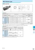 751 MEC Modular type MEC type Head Dimensions Description Обозначение инструмента для заказа Std No of Inserts Dimension (mm) Размеры инструмента ука Каталог KYOCERA 2016 Металлорежущий станочный инструмент Сменные режущие пластины Токарные резцы Расточные державки Фрезы с СРП и твердосплавные Сборные сверла Стр. M65