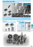 789 Heavy Milling Cutter MSR Notched insert reduces cutting force, and enables high feed rates by reducing chattering Improved chip evacuation and lo Каталог KYOCERA 2016 Металлорежущий станочный инструмент Сменные режущие пластины Токарные резцы Расточные державки Фрезы с СРП и твердосплавные Сборные сверла Стр. M103