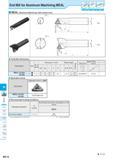 798 End Mill for Aluminum Machining MEAL MEAL (Aluminum Machining: with coolant hole) Shouldering Slotting Facing Applicable Inserts Applicable Inser Каталог KYOCERA 2016 Металлорежущий станочный инструмент Сменные режущие пластины Токарные резцы Расточные державки Фрезы с СРП и твердосплавные Сборные сверла Стр. M112