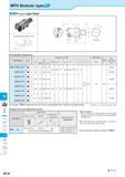 806 MFH Modular type MFH Harrier type Head Toolholder Dimensions M Inserts Lead Angle 45°/20° Lead Angle 15° Lead Angle 0° Multi- Function Slot Mill Каталог KYOCERA 2016 Металлорежущий станочный инструмент Сменные режущие пластины Токарные резцы Расточные державки Фрезы с СРП и твердосплавные Сборные сверла Стр. M120