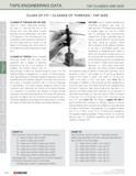 186 TAPS ENGINEERING DATA TAP CLASSES AND SIZE CLASS OF FIT / CLASSES OF THREADS / TAP SIZE CLASSES OF THREADS AND TAP SIZE: There is a direct relati Каталог KYOCERA 2016 Твердосплавный вращающийся режущий инструмент для металлообработки Концевые монолитные фрезы Спиральные сверла Специальные метчики Развертки Стр. 184
