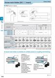 236 Small Tools Goose-neck Holder DODD Insert Screw Clamp SDJC (External / Copying) Dimension (mm) Размеры в мм Standard Corner-R(re) Spare Parts Clamp Screw W Каталог KYOCERA 2017 Инструмент Пластины сменные режущие из твердых сплавов и сверхтвердых материалов Сборные с СРП и цельные твердосплавные фрезы Спиральные сверла Стр. E20