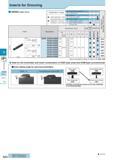 383 Inserts for Grooving GDGS (CBN / PCD) Classification of usage Continuous-Light Interruption / 1st Choice Continuous-Light Interruption / 2nd Choice Continu Каталог KYOCERA 2017 Инструмент Пластины сменные режущие из твердых сплавов и сверхтвердых материалов Сборные с СРП и цельные твердосплавные фрезы Спиральные сверла Стр. G22