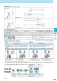 490 KGDS (for sub spindle tooling) Toolholder Dimensions Description Обозначение Std Cut-off Dia Dimension (mm) Размеры в мм Angle Edge Width W(mm) Spare Parts Каталог KYOCERA 2017 Инструмент Пластины сменные режущие из твердых сплавов и сверхтвердых материалов Сборные с СРП и цельные твердосплавные фрезы Спиральные сверла Стр. H19