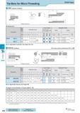 539 Threading J34 Tip-Bars for Micro Threading Solld Type VNT (System Tip-Bars) Показано правое исполнение инструмента Dimensions Description Обозначение Min B Каталог KYOCERA 2017 Инструмент Пластины сменные режущие из твердых сплавов и сверхтвердых материалов Сборные с СРП и цельные твердосплавные фрезы Спиральные сверла Стр. J34