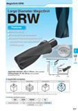 634 MagicDrill DRW Large Diameter MagicDril DRW Features J Sharp cutting Enhanced chip evacuation Superior fracture resistance and MagicDrill SeriesApplication Каталог KYOCERA 2017 Инструмент Пластины сменные режущие из твердых сплавов и сверхтвердых материалов Сборные с СРП и цельные твердосплавные фрезы Спиральные сверла Стр. K77