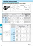 814 M Inserts Lead Angle 45° 20° Lead Angle 15° Lead Angle 0°/2° High Feed Cutter Multi- Function Slot Mill Ball-nose Radius BT Arbor for Modular End Mill BT A Каталог KYOCERA 2017 Инструмент Пластины сменные режущие из твердых сплавов и сверхтвердых материалов Сборные с СРП и цельные твердосплавные фрезы Спиральные сверла Стр. M64