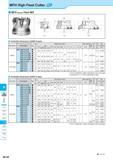 876 MFH High Feed Cutter MFH Harrier Face Mill 4L/W L 1 >d2 ( >d1 >D1 >D Fig 1 Fig 2 Fig 3 Toolholder Dimensions (SOMT10 type) M Inserts Lead Angle 45° 20° Lea Каталог KYOCERA 2017 Инструмент Пластины сменные режущие из твердых сплавов и сверхтвердых материалов Сборные с СРП и цельные твердосплавные фрезы Спиральные сверла Стр. M126