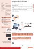 25 Беспроводная система связи: U-WAVE Спецификация IEEE 802 15 4 DS-SS (широкополосный сигнал с прямой последовательностью) Приблизительно 20 м в прямой в Каталог MITUTOYO 2017 Инструмент измерительный Микрометры цифровые и механические Штангенциркули стандартные и специальные Индикаторы Индикаторные головки Приборы из Японии Стр. 25