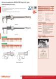 196 Штангенциркули ABSOLUTE Digimatic для измерения выточек Серия 573 Эти штангенциркули Digimatic имеют специальные губки для измерения в труднодоступных Каталог MITUTOYO 2017 Инструмент измерительный Микрометры цифровые и механические Штангенциркули стандартные и специальные Индикаторы Индикаторные головки Приборы из Японии Стр. 196