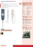 236 Индикаторы ABSOLUTE Digimatic ID-U Серия 575 Эти индикаторы ABSOLUTE Digimatic тонкого типа диапазоном измерений 25 мм имеют следующие особенности: - Д Каталог MITUTOYO 2017 Инструмент измерительный Микрометры цифровые и механические Штангенциркули стандартные и специальные Индикаторы Индикаторные головки Приборы из Японии Стр. 236
