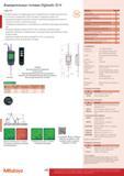 246 Измерительные головки Digimatic ID-H Серия 543 Эти превосходные многофункциональные измерительные головки высокой точности и высокого разрешения 0,0005 Каталог MITUTOYO 2017 Инструмент измерительный Микрометры цифровые и механические Штангенциркули стандартные и специальные Индикаторы Индикаторные головки Приборы из Японии Стр. 246