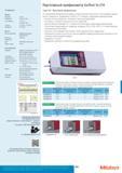 481 Портативный профилометр Surftest SJ-210 Мобильный измерительный прибор который позволяет легко и точно измерить шероховатость поверхности Профилометр S Каталог MITUTOYO 2017 Инструмент измерительный Микрометры цифровые и механические Штангенциркули стандартные и специальные Индикаторы Индикаторные головки Приборы из Японии Стр. 481