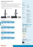 490 Профилометр Surftest SV-2100 Серия 178 - Профилометры Это стационарный измерительный прибор, который позволяет Вам легко и точно измерить шероховатость Каталог MITUTOYO 2017 Инструмент измерительный Микрометры цифровые и механические Штангенциркули стандартные и специальные Индикаторы Индикаторные головки Приборы из Японии Стр. 490