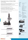 498 Контурографы Contracer CV-3200 и CV-4500 Серия 218 - Контурографы Это высокоточные полуавтоматические устройства для измерения геометрии контура с высо Каталог MITUTOYO 2017 Инструмент измерительный Микрометры цифровые и механические Штангенциркули стандартные и специальные Индикаторы Индикаторные головки Приборы из Японии Стр. 498