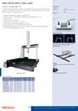 570 КИМ CRYSTA-APEX S 1600 и 2000 Серия 191 - стандартная КИМ с ЧПУ Большая и высокопроизводительная КИМ с ЧПУ разработана для высокоточных измерений скани Каталог MITUTOYO 2017 Инструмент измерительный Микрометры цифровые и механические Штангенциркули стандартные и специальные Индикаторы Индикаторные головки Приборы из Японии Стр. 570