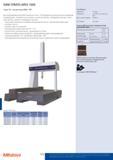 572 КИМ STRATO-APEX 1600 Серия 355 - высокоточная КИМ с ЧПУ Высокопроизводительная КИМ портального типа с ЧПУ разработана для высокоточных измерений сканир Каталог MITUTOYO 2017 Инструмент измерительный Микрометры цифровые и механические Штангенциркули стандартные и специальные Индикаторы Индикаторные головки Приборы из Японии Стр. 572