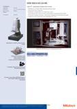 575 КИМ MACH-KO-GA-ME Спецификация Разрешение Погрешность Макс скорость привода 3D ускорение 0,02 мкм En : от: (2,4+0,57L/100) мкм 340 мм/с 6750 мм/с2 Сери Каталог MITUTOYO 2017 Инструмент измерительный Микрометры цифровые и механические Штангенциркули стандартные и специальные Индикаторы Индикаторные головки Приборы из Японии Стр. 575