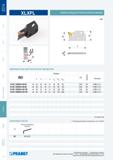 155 Обработка торцевых канавок на токарном станке Картридж Pramet XLXFL с СРП Сменный нож для наружной обработки Максимальный и минимальный допустимый диаметр Каталог PRAMET 2014 на русском языке Токарная обработка Точение Отрезка Обработка канавок Нарезание резьбы Стр. 154