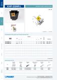 57 Сменные головки Pramet Токарный резец для наружной токарной обработки на станках Правого и левого исполнений Размеры Каталог PRAMET 2014 на русском языке Токарная обработка Точение Отрезка Обработка канавок Нарезание резьбы Стр. 56