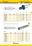 1029 Система Kennametal HTS для сверления глубоких отверстий Переходники поставляются с приводным кольцом и зажимными винтами Сверла со сменными пластинами Мастер-каталог KENNAMETAL 2013 Металлорежущий инструмент Точение Обработка отверстий Фрезерование Стр. J61