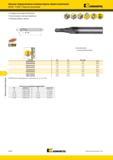 1498 Цельные твердосплавные концевые фрезы Kennametal общего назначения Короткое исполнение Стандартные размеры Получистовая и чистовая обработка Режущая к Мастер-каталог KENNAMETAL 2013 Металлорежущий инструмент Точение Обработка отверстий Фрезерование Стр. M126