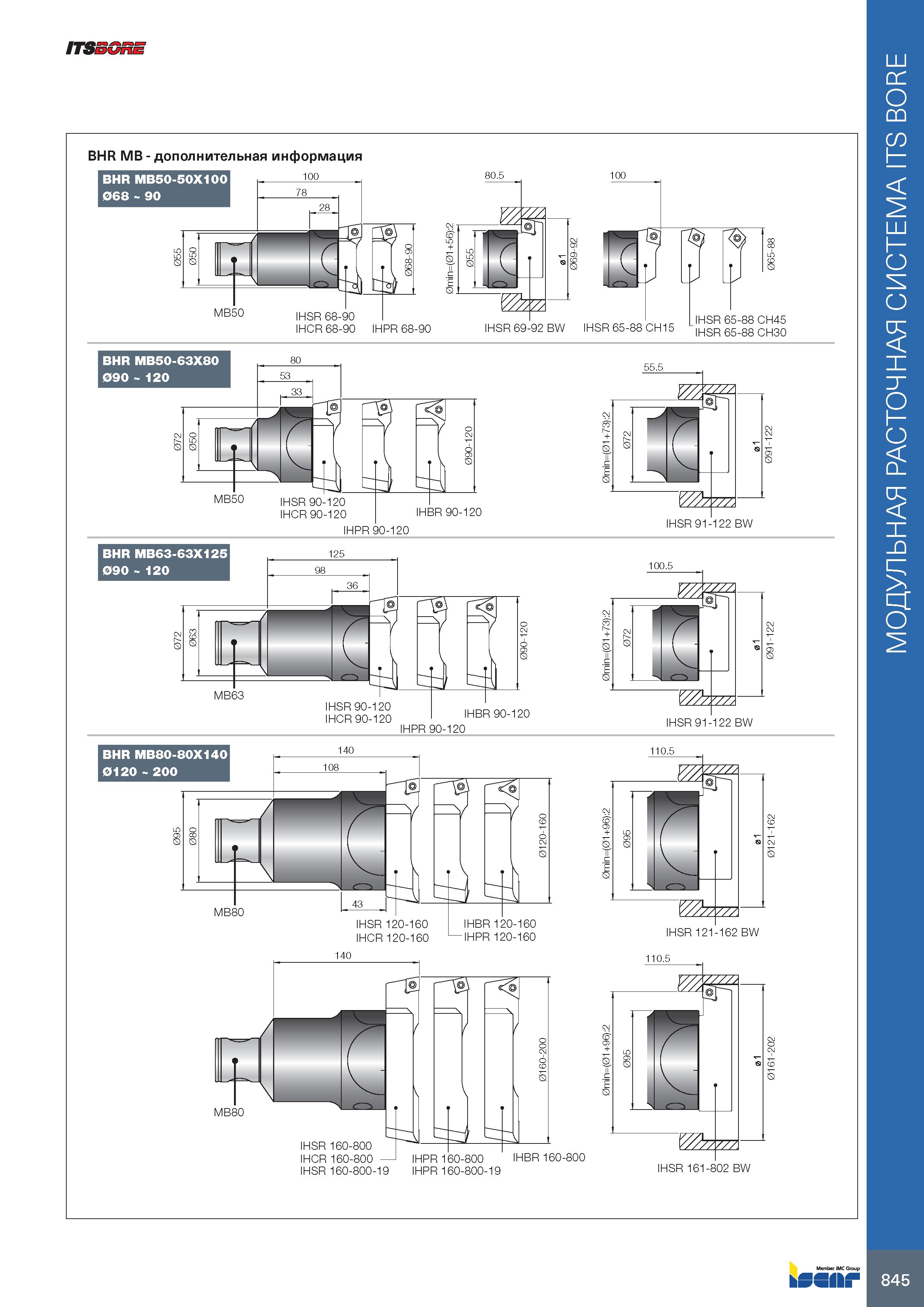 849 I7SSGRE BHR MB - дополнительная информация IHCR 68-90 IHPR 68-9 IHSR 65-88 CH45 IHSR 69-92 BW IHSR 65-88 CH15 L HSR 65-88 CH30 BHR MB50-63X80 090 Каталог ISCAR 2020 Фрезы твердосплавные монолитные и сборные Сверла спиральные с СМП Пластины режущие сменные Вспомогательный инструмент для станков по металлу Стр. 845