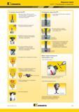 225 Kennametal KenTIP Модульные сверла Рекомендации по применению Установка пластин KenTIP 1) Закрепите корпус сверла в патроне Установите патрон со свер Каталог KENNAMETAL 2018 Режущий инструмент для обработки отверстий в металлах и сплавах Быстрорежущие метчики и раскатники Сборные фрезы с СРП и твердосплавные Стр. H37