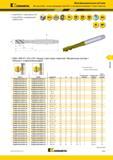 699 Многофункциональные метчики Kennametal GOtap из быстрорежущей стали HSS-E с винтовыми канавками Глухие отверстия Сплав KSU31 с покрытием из TiN Сплав Каталог KENNAMETAL 2018 Режущий инструмент для обработки отверстий в металлах и сплавах Быстрорежущие метчики и раскатники Сборные фрезы с СРП и твердосплавные Стр. M43