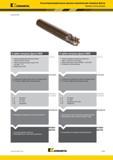 1035 Высокопроизводительные цельные керамические концевые фрезы KENNAMETAL Примеры использования (продолжение) 6-зубая концевая фреза EADE Черновая профил Каталог KENNAMETAL 2018 Режущий инструмент для обработки отверстий в металлах и сплавах Быстрорежущие метчики и раскатники Сборные фрезы с СРП и твердосплавные Стр. P181