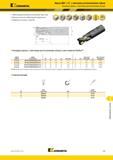 1309 Kennametal Фрезы Mill 1-10 с винтовым расположением зубьев Концевые фрезы с винтовым расположением зубьев Превосходные возможности врезания под углом Каталог KENNAMETAL 2018 Режущий инструмент для обработки отверстий в металлах и сплавах Быстрорежущие метчики и раскатники Сборные фрезы с СРП и твердосплавные Стр. T39