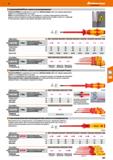 605 С рукояткой Kraftform, полностью изолированные Рукоятка Kraftform из ударопрочного пластика, с мягкими зонами, облегчает передачу вращающего Каталог HOFFMANN GROUP 2018 Инструмент ручной Слесарный и механизированный Измерительные приборы и инструменты Производственный инвентарь Стр. 605