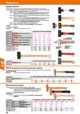 790 Hoffmann Group 51 Кувалды (молоты) Головка кувалды кузнечно-прессовой обработки Ударные части закаленные и отпущенные в соответствии со специфика Каталог HOFFMANN GROUP 2020 Измерительный и ручной инструмент Инвентарь Абразивы Шлифовальные и отрезные круги Электроинструмент Пневмоинструмент Штангенциркули Стр. 790