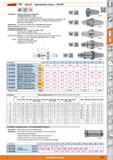 613 Гидрозажимные патроны DIN 69871 DIN 69871 HSC от Hoffmann Group Короткое или тонкое исполнение Радиальное биение 3 мкм С отверстием для чипа хранения Каталог HOFFMANN GROUP 2015 Редакция 46 на русском Стр. 613