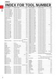 26 INDEX FOR TOOL NUMBER ORDER NUMBER PRODUCT NAME PAGE ORDER NUMBER PRODUCT NAME PAGE ccgtc/:>oooom-ls-p Insert (Class G tolerance) A142 CNMGOOCXXX Каталог MITSUBISHI 2020 Режущий инструмент для станков по металлу Фрезы концевые монолитные из твердого сплава и сборные со сменными режущими пластинами Резцы Сверла Стр. 4