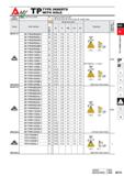 305 A60° TP TYPE INSERTS WITH HOLE Work Material Non-ferrous Metal Cutting Conditions (Guide): : Stable Cutting C' General Cutting H: Unstable Cuttin Каталог MITSUBISHI 2020 Режущий инструмент для станков по металлу Фрезы концевые монолитные из твердого сплава и сборные со сменными режущими пластинами Резцы Сверла Стр. B075