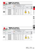 311 90 SP TYPE INSERTS WITHOUT HOLE Work Material Non-ferrous Metal Cutting Conditions (Guide): : Stable Cutting C' General Cutting H: Unstable Cutti Каталог MITSUBISHI 2020 Режущий инструмент для станков по металлу Фрезы концевые монолитные из твердого сплава и сборные со сменными режущими пластинами Резцы Сверла Стр. B081
