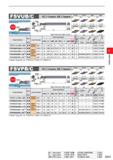 391 FSVUB/C VCOOinserts, VBOOinserts LF H D£QN Right hand tool holder shown Finish Finish Light Light FP FM LP LM (11,16) (11,16) (11,16) (11,16) Med Каталог MITSUBISHI 2020 Режущий инструмент для станков по металлу Фрезы концевые монолитные из твердого сплава и сборные со сменными режущими пластинами Резцы Сверла Стр. E011