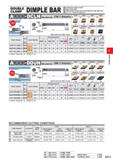393 DOUBLE CLAMP / ' DIMPLE BAR Economical negative insert Single action type Excellent vibration resistance due to a light dimple head (With coolant Каталог MITSUBISHI 2020 Режущий инструмент для станков по металлу Фрезы концевые монолитные из твердого сплава и сборные со сменными режущими пластинами Резцы Сверла Стр. E013