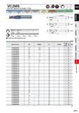699 VC2MS End mill, Medium cut length, 2 flute DC<3 DC>3 Carton Steel, Alloy Steel, Casl Iron (<30HRC) Tod SM, Pre-Hanlefieil SloUMaied Steel (<45HRC Каталог MITSUBISHI 2020 Режущий инструмент для станков по металлу Фрезы концевые монолитные из твердого сплава и сборные со сменными режущими пластинами Резцы Сверла Стр. J077