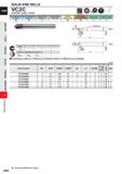 704 SOLID END MILLS VC2C Chamfer cutter, 2 flute TOOL NEWS Carton Steel, Alloy Steel, Casl Iron (<30HRC) Tod Steel, Prt-Hinlral SMJMtml Slid (<45HRC) Каталог MITSUBISHI 2020 Режущий инструмент для станков по металлу Фрезы концевые монолитные из твердого сплава и сборные со сменными режущими пластинами Резцы Сверла Стр. J082